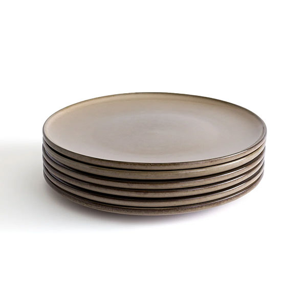 La Redoute Intérieurs - Assiettes plates en grès, Onda