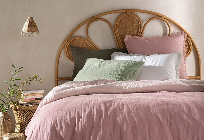 La Redoute Intérieurs - Tête de lit vintage en rotin, Petali
