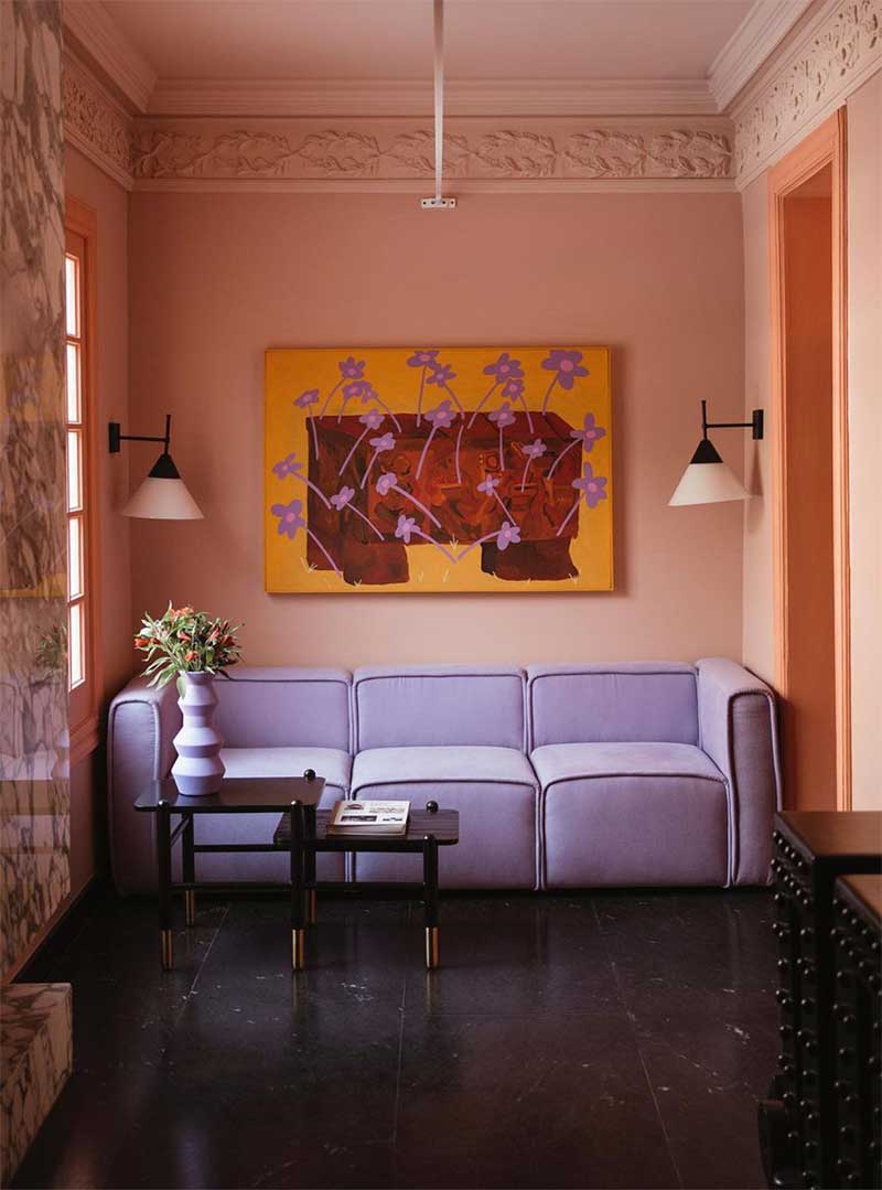 Design intérieur : Andrés Gutiérrez - Projet : Ignacia Guest House, Mexico