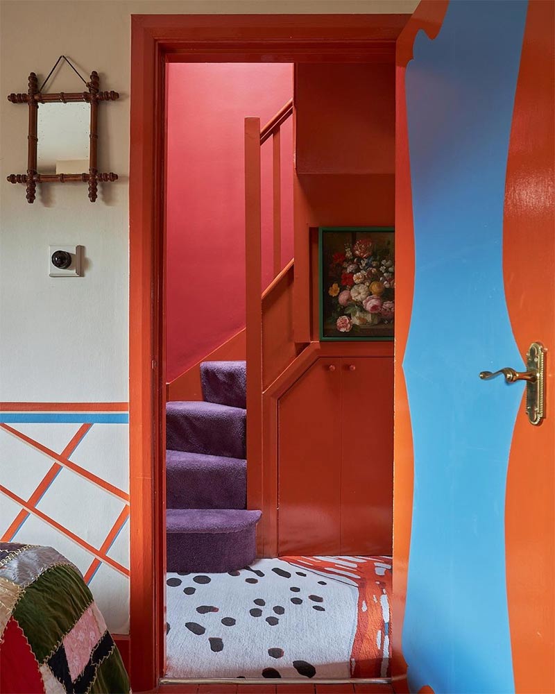 La chambre spectaculaire de Max Hurd, Creative Consultant, Londres