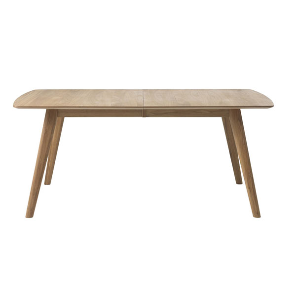 Drawer - Table de salle à manger extensible en bois, Almor
