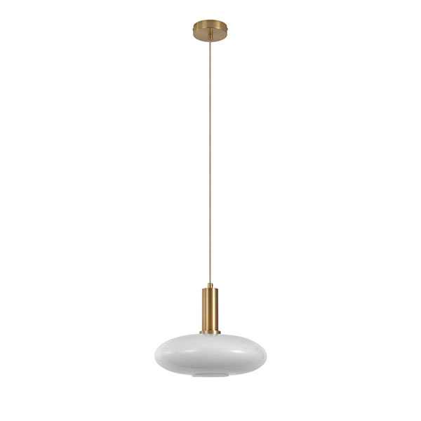 House Nordic - Suspension ellipse en verre, Chelsea