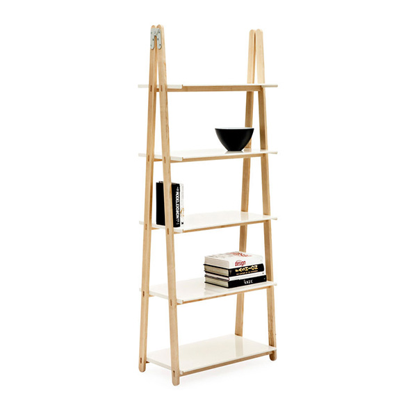 Normann Copenhagen - Etagère en métal et bois, One Step Up