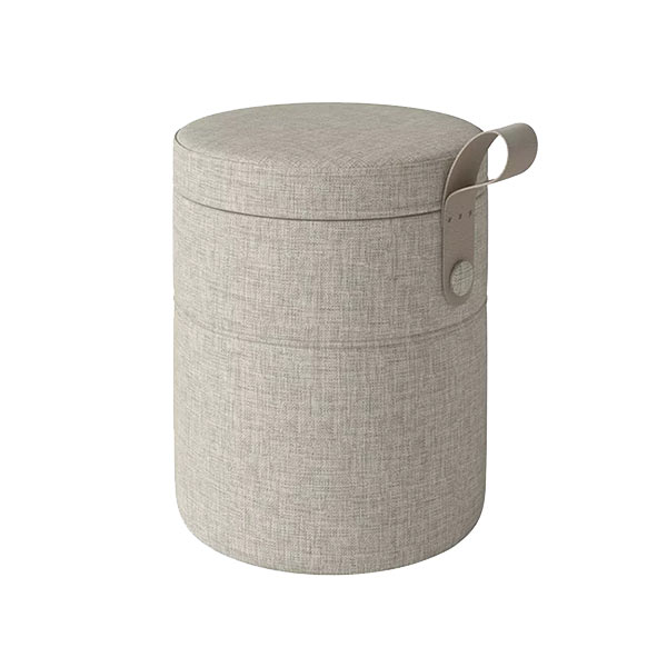 Bolia - Pouf avec rangement beige clair