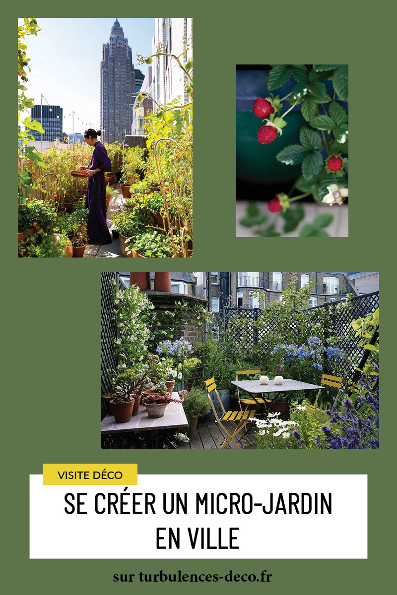 Se créer un micro-jardin en ville, un article à retrouver sur Turbulences Déco