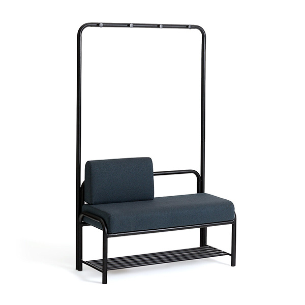 La Redoute Intérieurs - Banc vestiaire en métal acier, Thomes