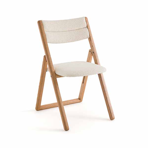 Ampm - Chaise pliante chêne Camminata - Design E.Gallina