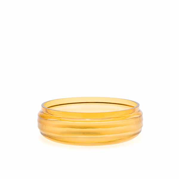 AMPM - Coupelle en verre transparent jaune, Sunira