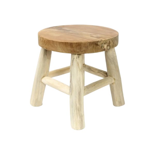 Bazar Bizar - Tabouret en bois, Kedut