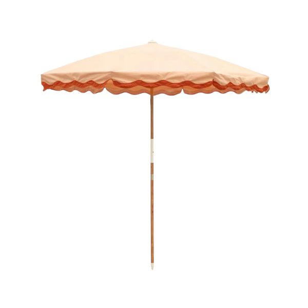 Business & Pleasure - Parasol en tissu rose et rougeØ 230 cm, The Amalfi
