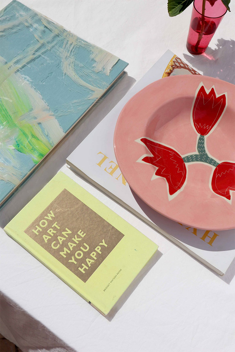 Laetitia Rouget - Assiette en céramique Ø 26 cm, Tulip