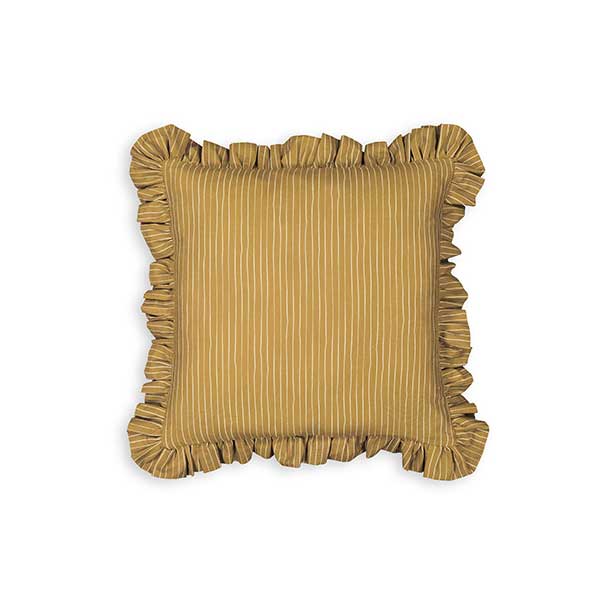 La Redoute Intérieurs - Housse de coussin rayé ocre jaune, Emeline