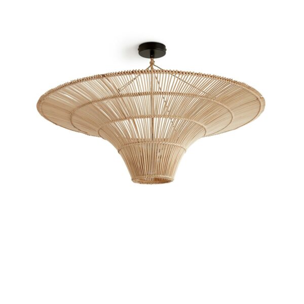 La Redoute Intérieurs - Suspension en rotin Ø80 cm, Junita