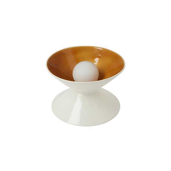 Maison Sarah Lavoine - Lampe à poser en céramique et verre, Sablier