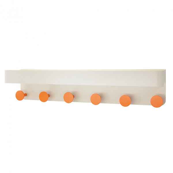 Remember - Portemanteau en plastique avec étagère