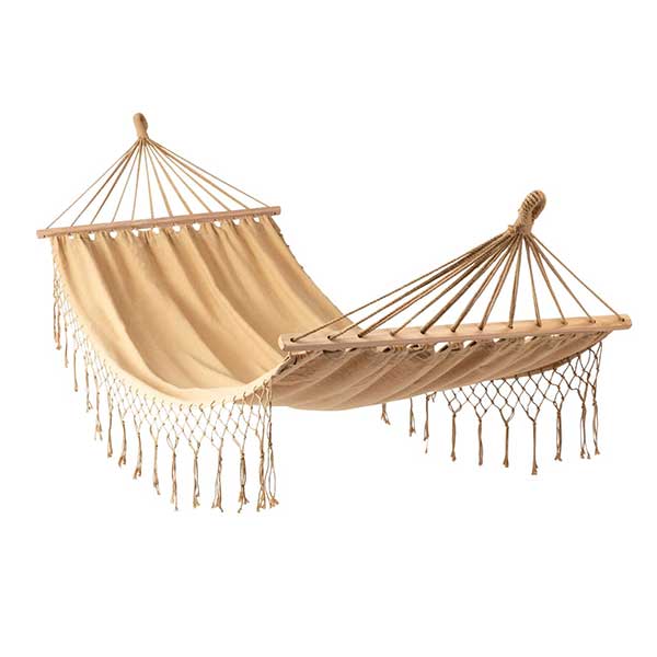 Alinea - Hamac en coton beige, Calvi