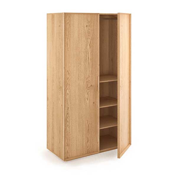 Ampm - Caisson pour dressing en chêne L 120 cm, Johanez