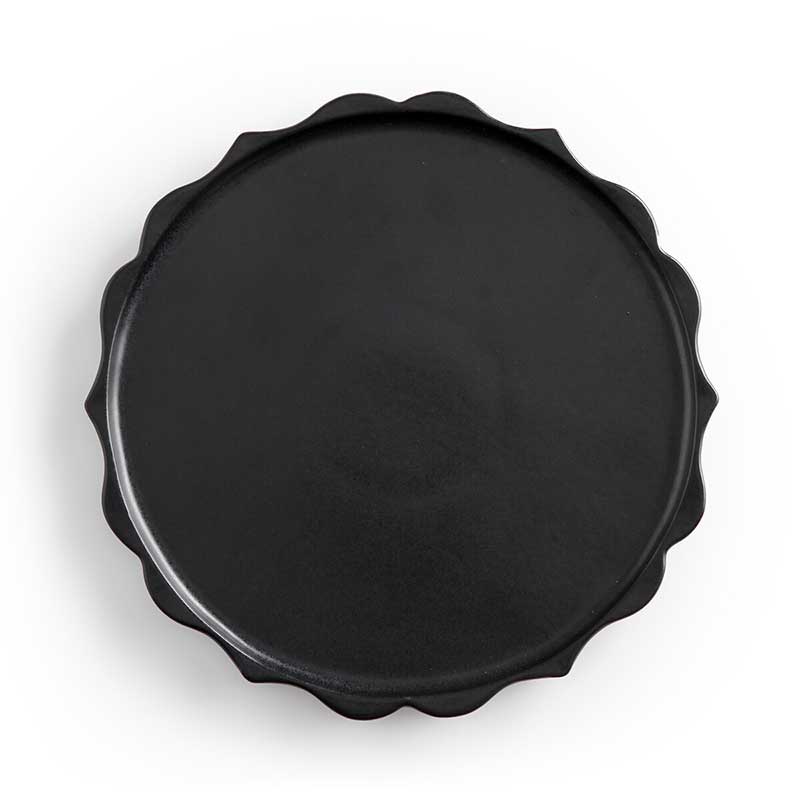 Ampm - Assiette plate en grès émaillé, Arigato