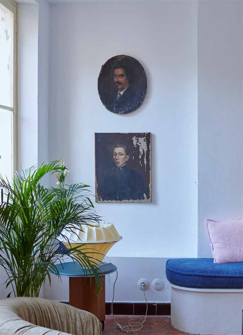 Portraits anciens pour ce décor vintage