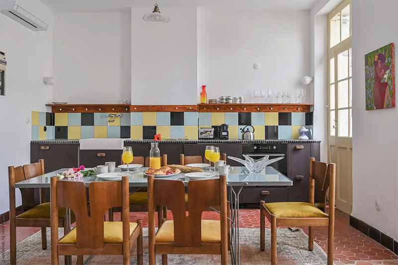Une cuisine au look vintage moderne "fifties"