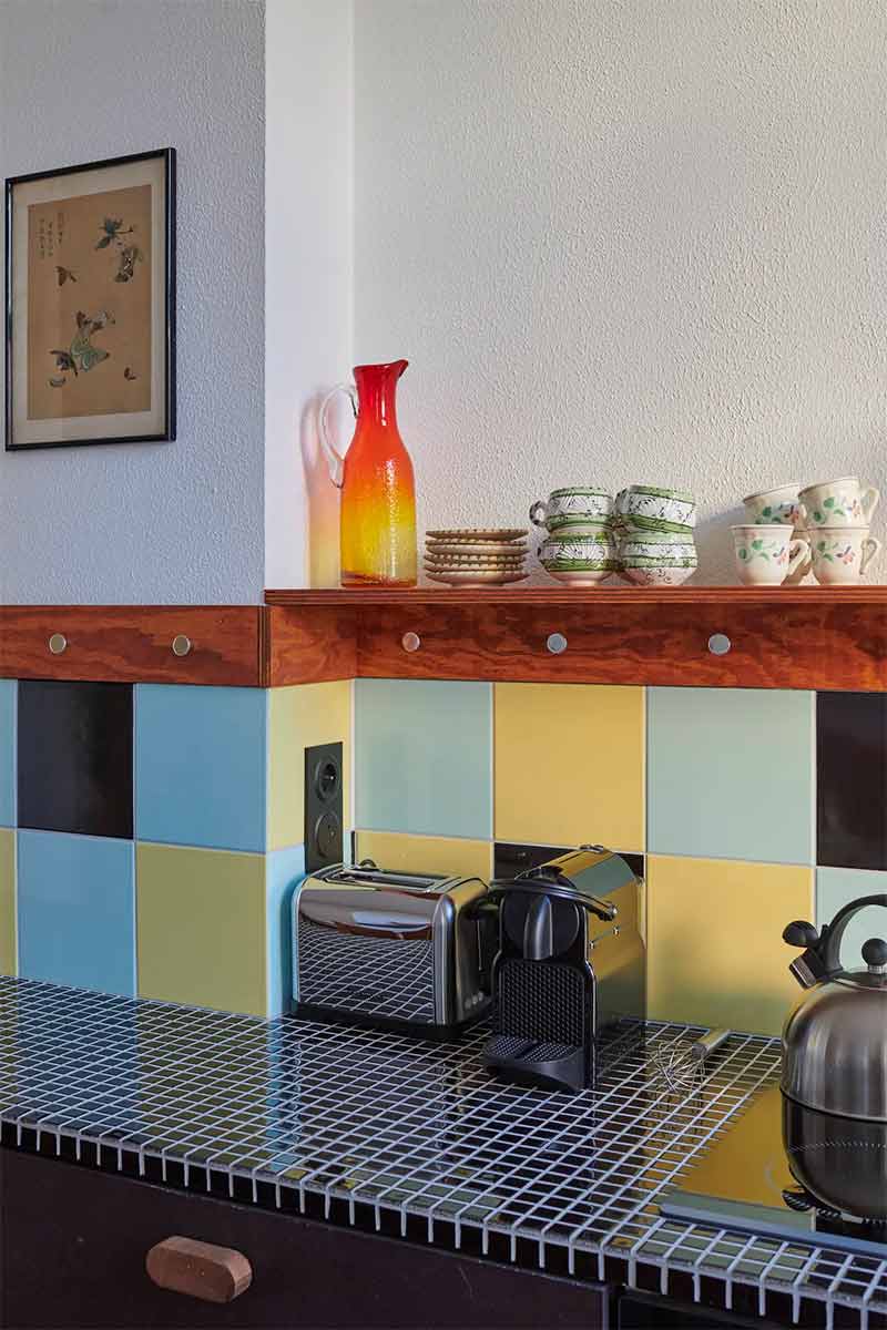 Une cuisine au look vintage moderne "fifties"