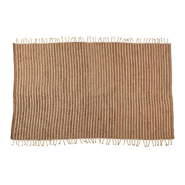 Blanc d'Ivoire - Tapis en jute