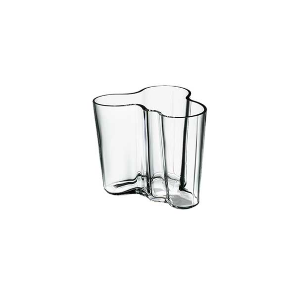 Iittala - Vase en verre transparent 10cm, Aalto
