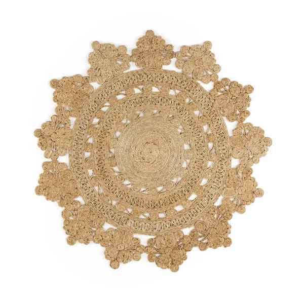 Tapis rond forme rosace, ROZZA sur La Redoute Intérieurs