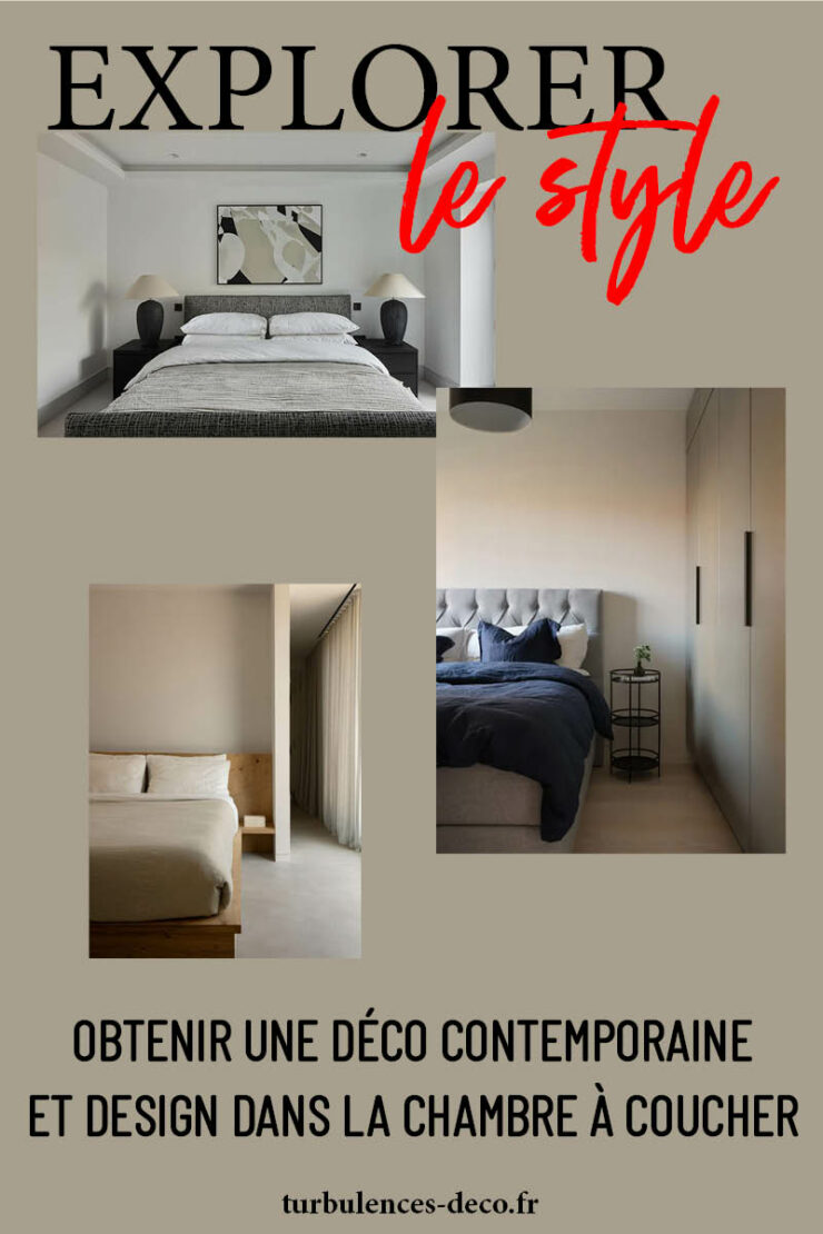 Obtenir une déco contemporaine et design dans la chambre à coucher ...