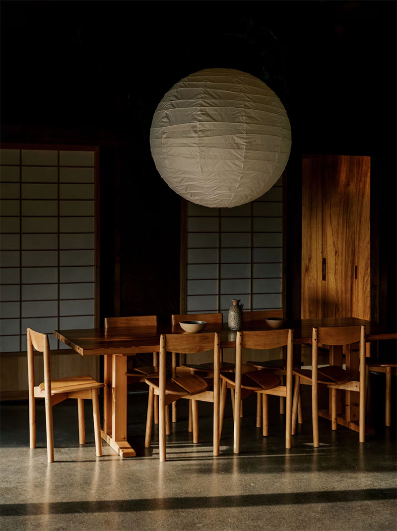 La salle à manger de style Wabi Sabi La salle à manger de style Wabi Sabi