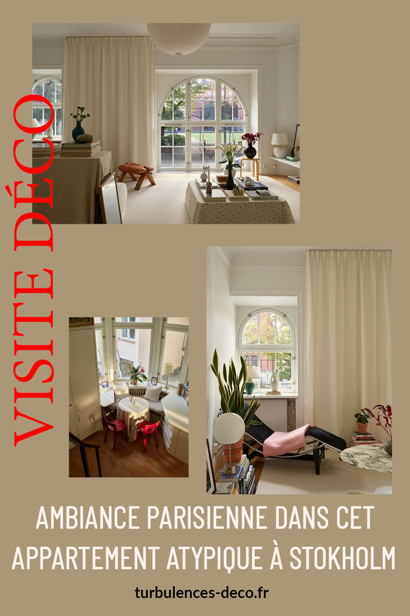 Ambiance parisienne dans cet appartement atypique à stokholm à découvrir sur Turbulences Déco Ambiance parisienne dans cet appartement atypique à stokholm à découvrir sur Turbulences Déco