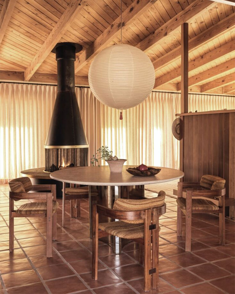 Hôtel Wren à Twentynine Palms : La salle à manger vintage