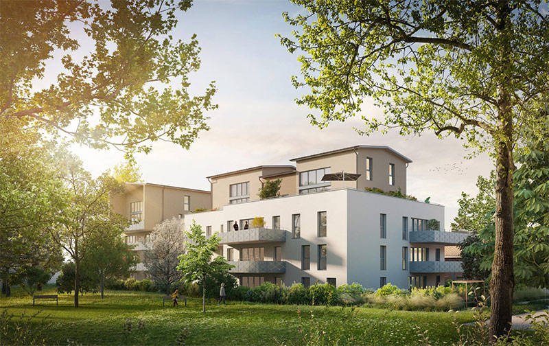 Projet immobilier : AU JARDIN DES DAMES à Bourg-en-Bresse Projet immobilier : AU JARDIN DES DAMES à Bourg-en-Bresse