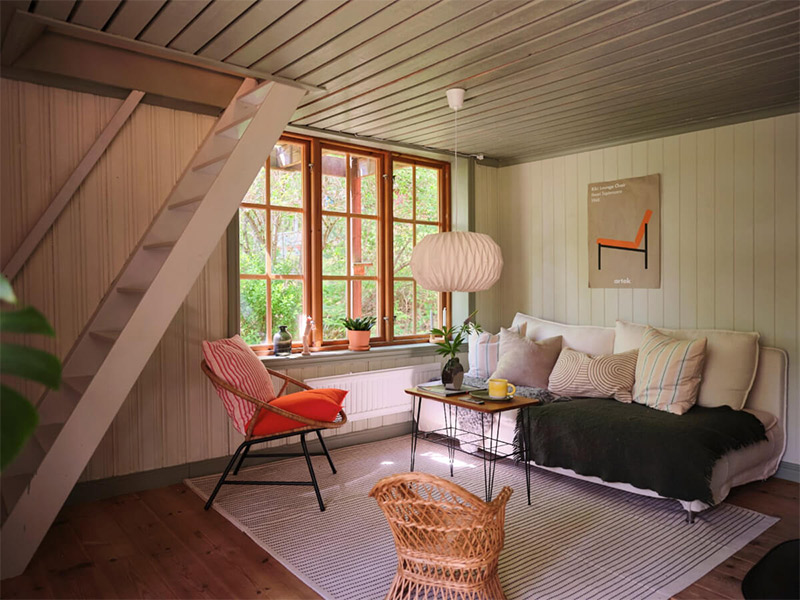 Le deuxième salon, plus intime Le deuxième salon, plus intime