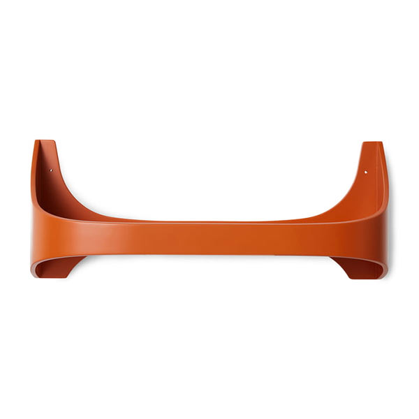 HKliving - Étagère en contreplaqué orange, Rétro