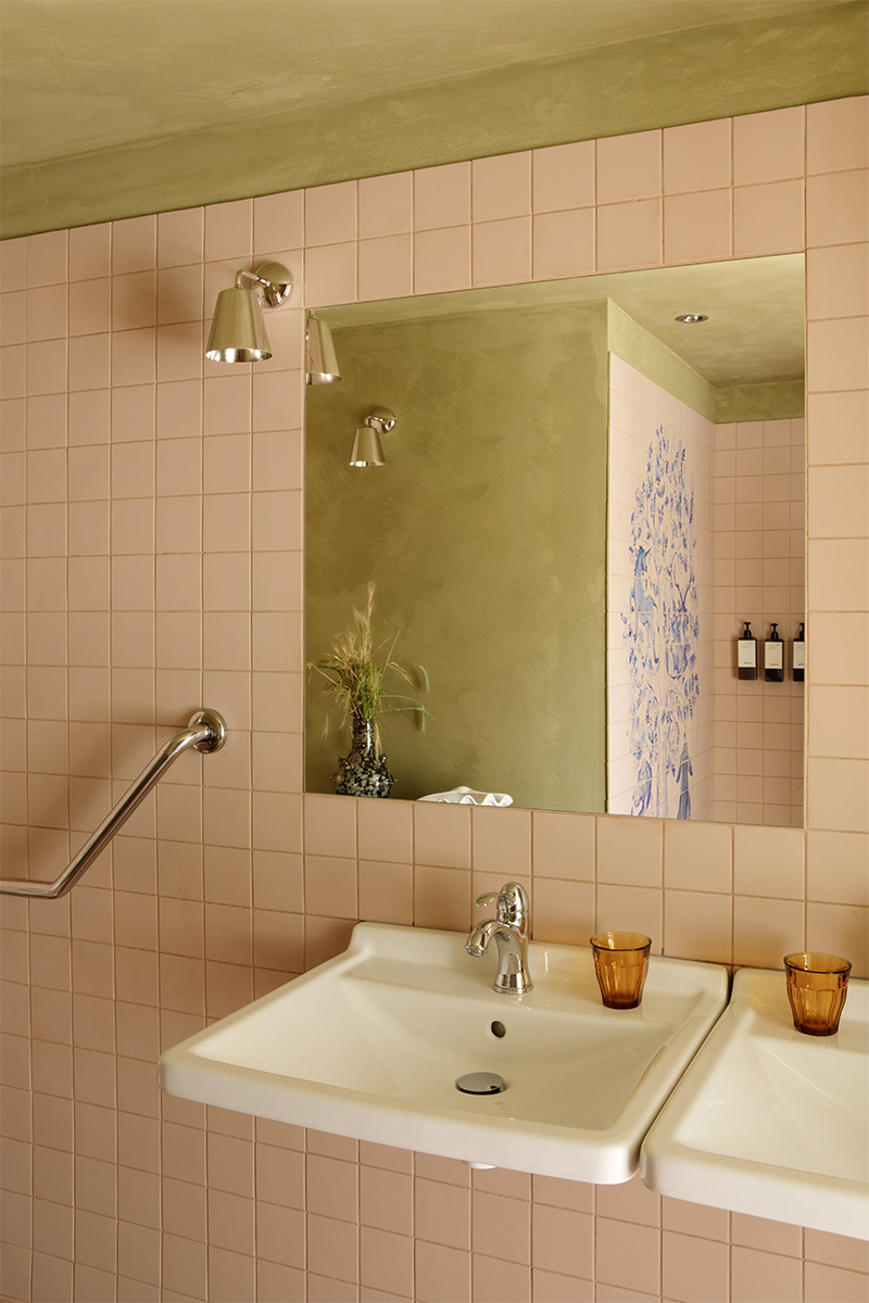 La salle de bains de la chambre exécutive