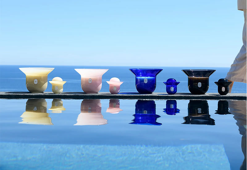 Margaux Keller - Collection Sirop d'orgeat, été 2025 - Les bougies parfumées, Calabrun
