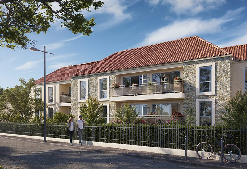 Edouard Denis - Projet immobilier : LA PLAGE AUX CHAMPS à Saint-Arnoult-en-Yvelines (78)