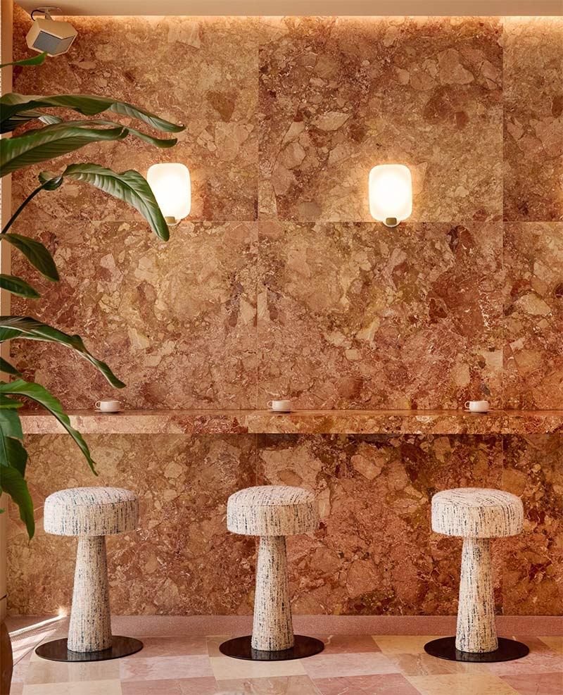 Hôtel Shelborne à Miami Beach : Le bar de l'hôtel au décor vintage moderne