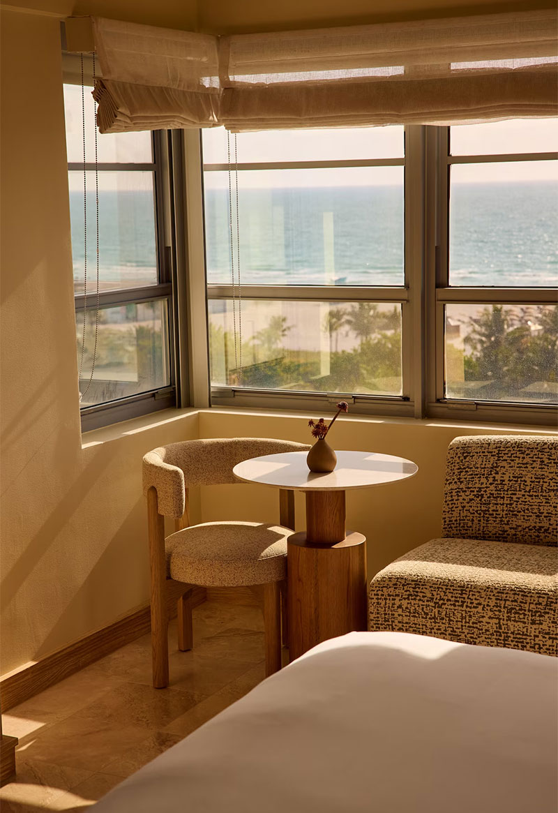 Hôtel Shelborne à Miami Beach : Chambre avec vue sur la plage