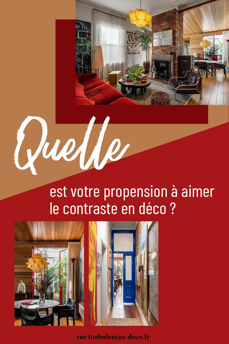 Avez-vous déjà réfléchi à votre propension à aimer le contraste en déco ? Un article à découvrir sur Turbulences Déco Avez-vous déjà réfléchi à votre propension à aimer le contraste en déco ? Un article à découvrir sur Turbulences Déco