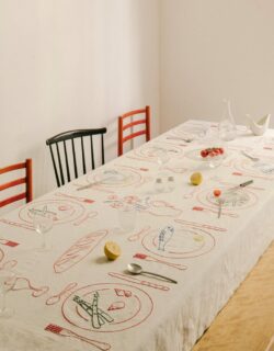 @sarahespeute-Bistro Lunch tablecloth