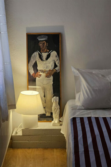 Une chambre au style old new