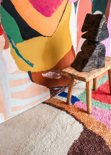 LAYERED - Collection Heather Chontos, Wool Rug - Kaleidoscope
