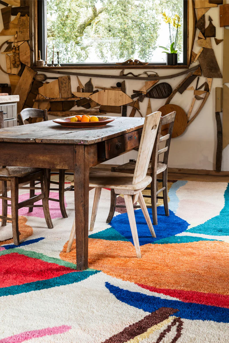 LAYERED - Collection Heather Chontos, Wool Rug - Kaleidoscope