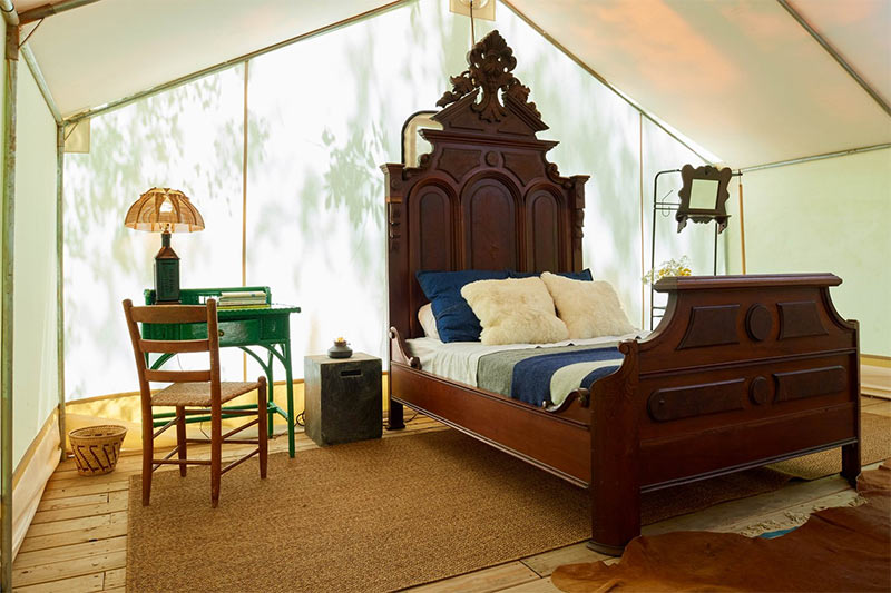 Wandawega dans le Wisconsin - Hickory tent