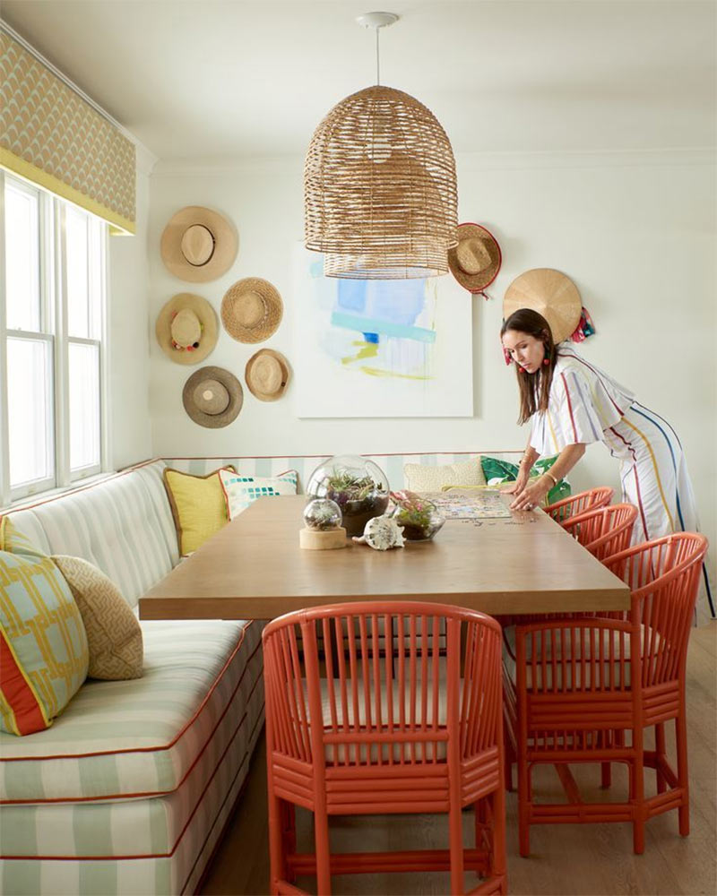 Ma Allon - Projet : March Hideout, Atlantic beach, Caroline du Nord - Rayures et couleurs primaires Ma Allon - Projet : March Hideout, Atlantic beach, Caroline du Nord - Rayures et couleurs primaires