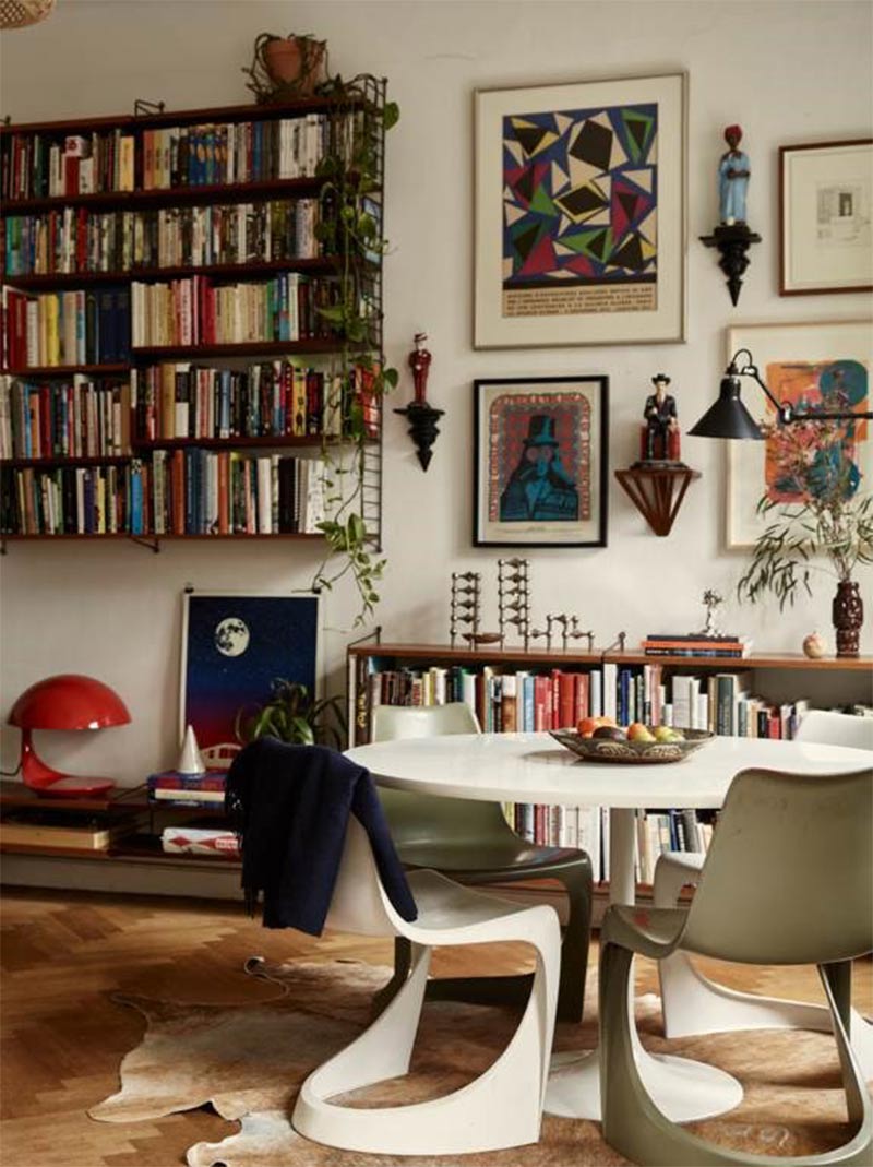 Appartement à Stokholm au style brocante Appartement à Stokholm au style brocante