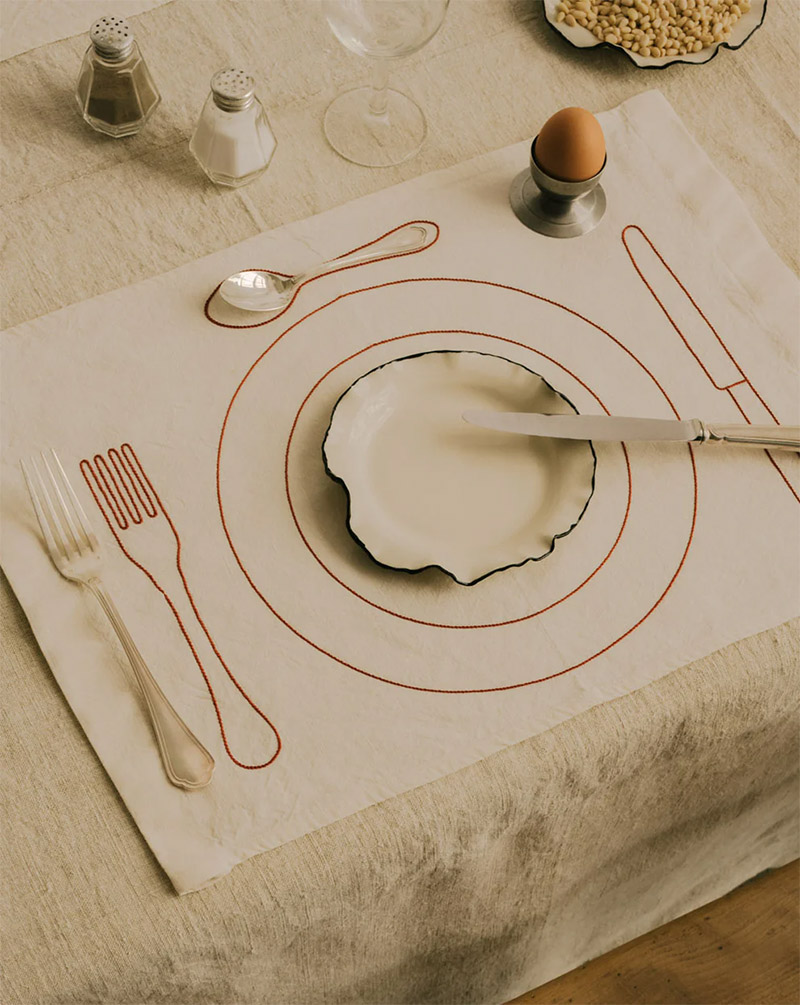 @sarahespeute - Set de table solo minimaliste