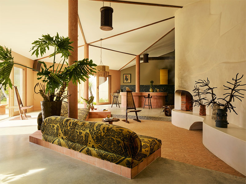 Hôtel Sun Ranch, Byron Bay, inspiré des ranchs californiens des années 70